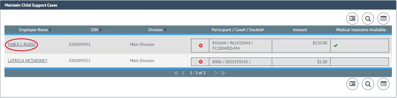 Cases List